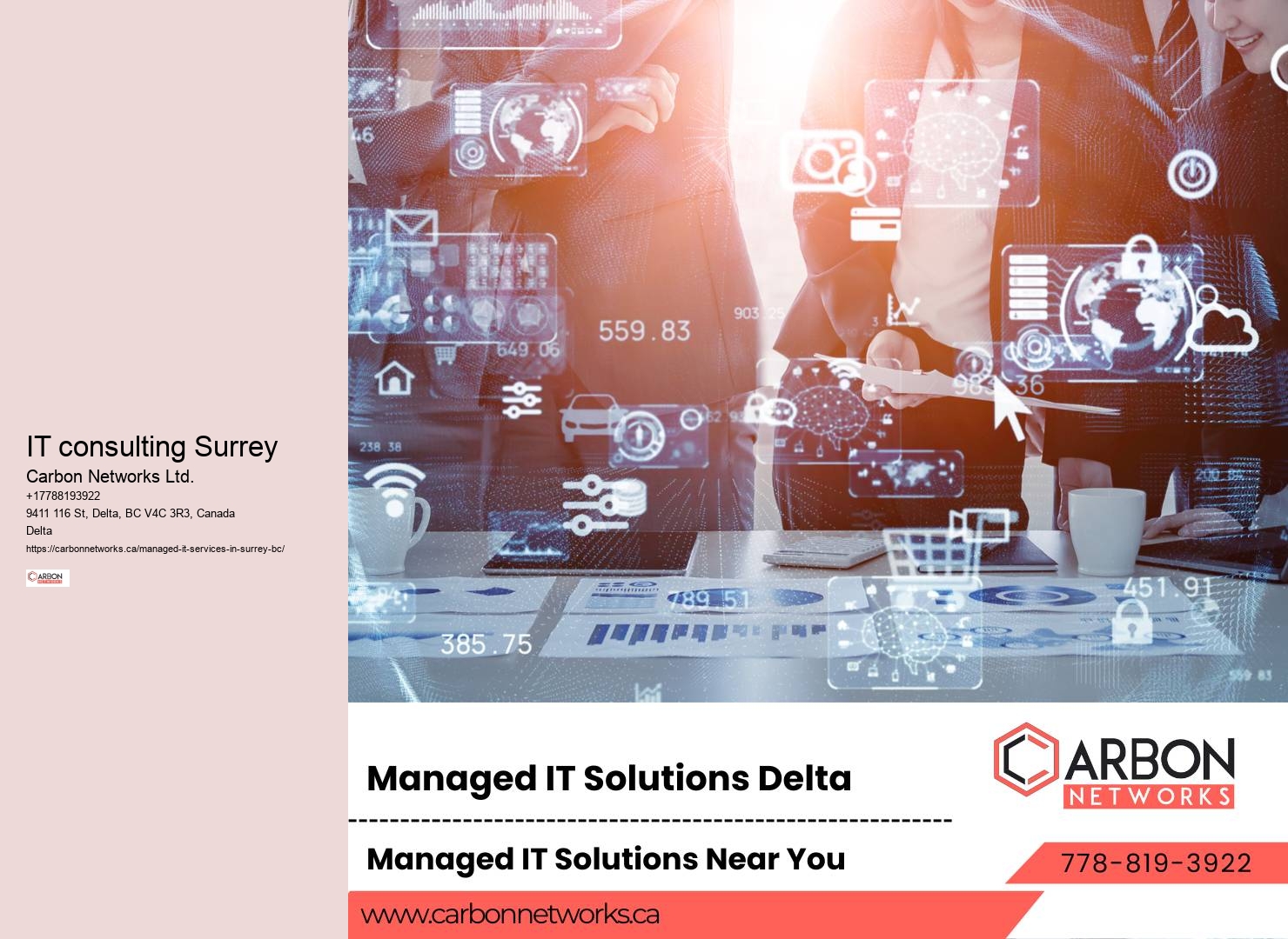 Disaster recovery planning Surrey