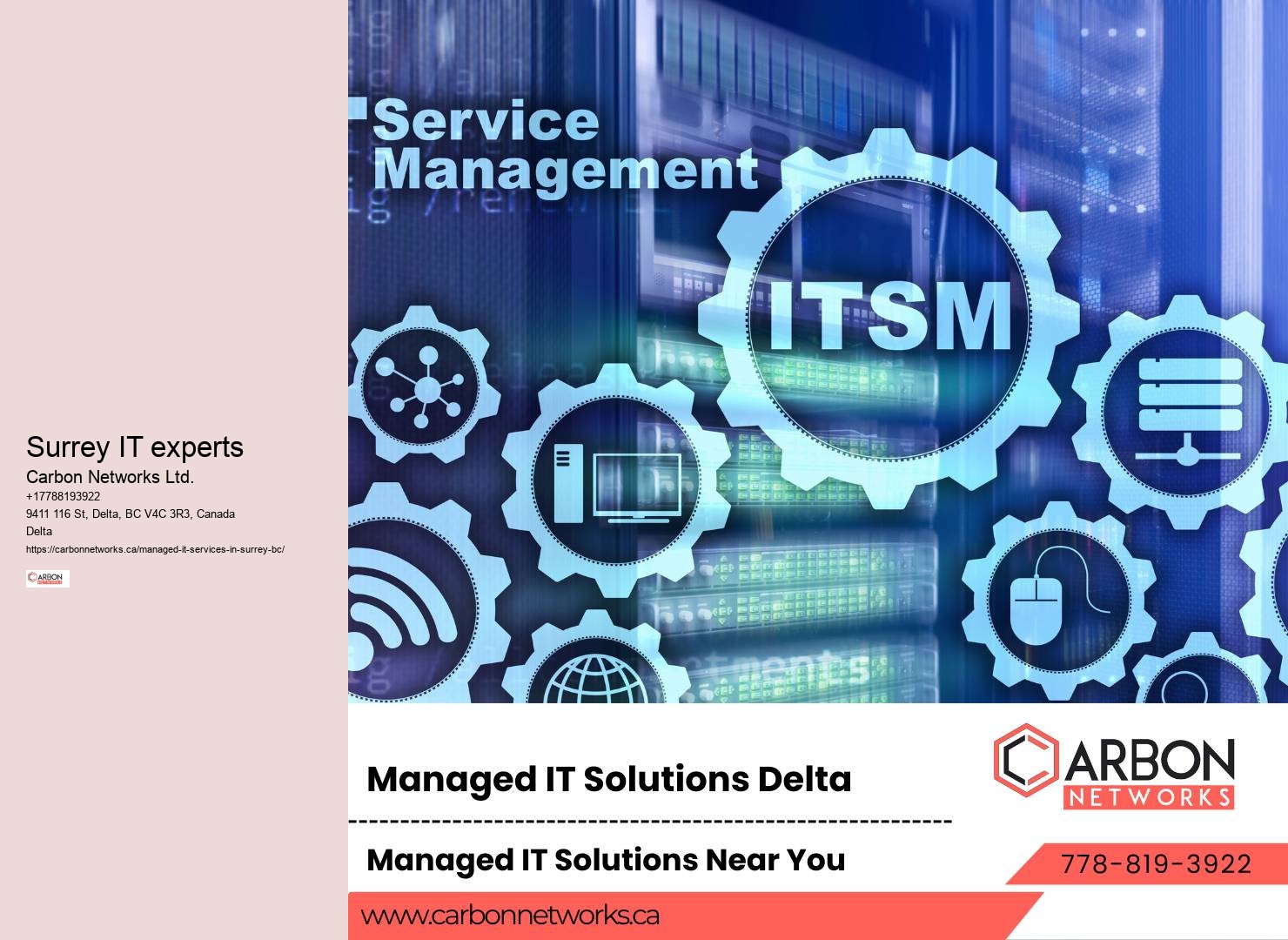 Efficient IT Service Management Surrey